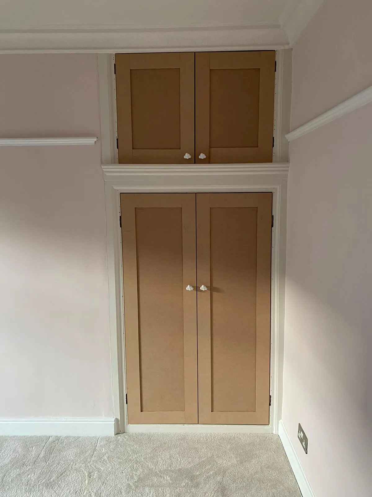 Alcove wardrobe joinery, joinery by Design Built Right in Selby