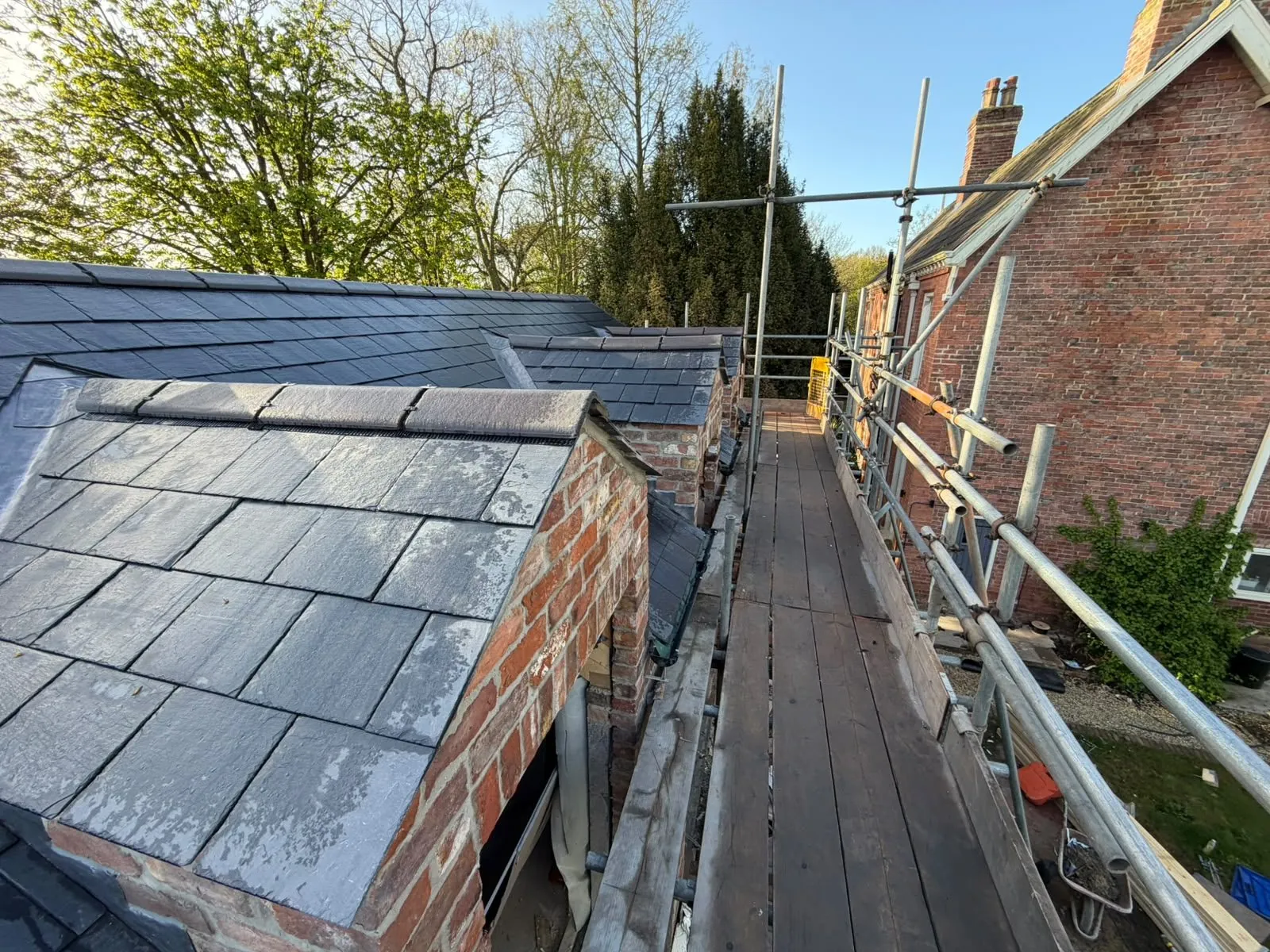 Slate roofing, roofing by Design Built Right in Selby
