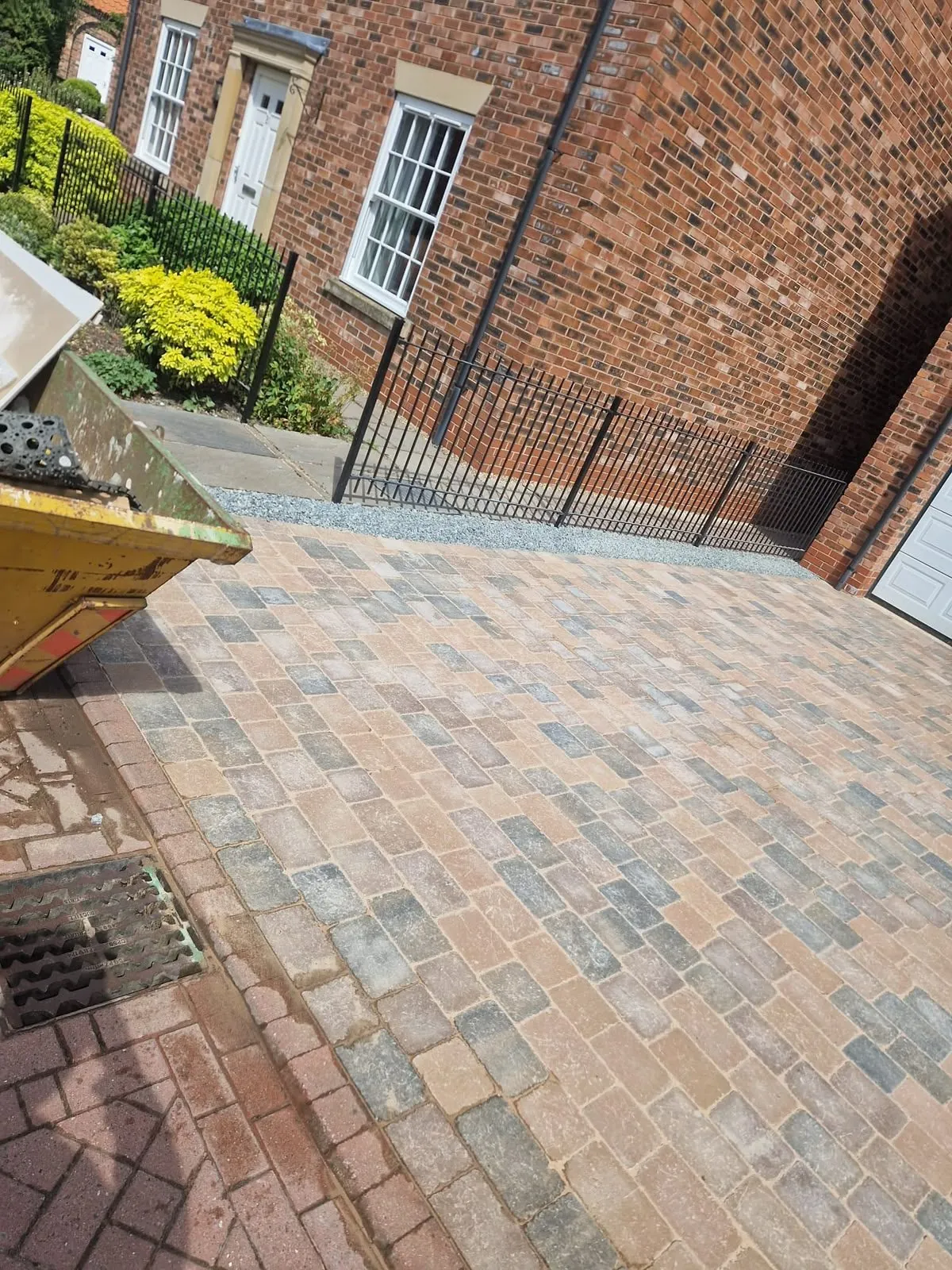 Block paving driveway, building work by Design Built Right in Selby